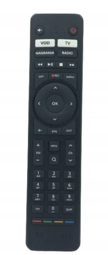 PILOT VECTRA BLUETOOTH ORYGINALNY VOD TV do dekodera Multimedia