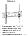 Uchwyt LCD/LED 23-50 VESA 400X400 do telewizora wieszak