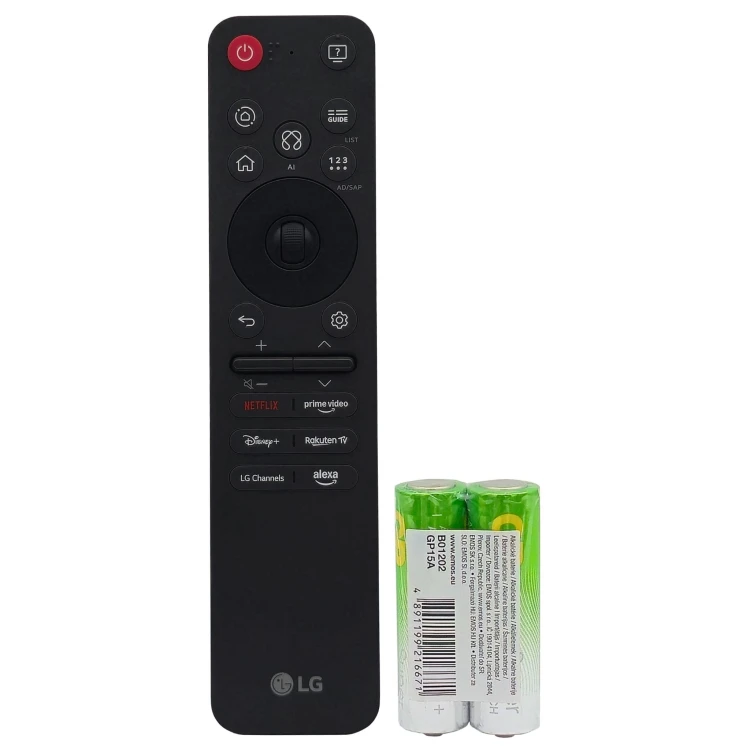 Pilot LG AI Remote MR25GA AKB76046603 oryginalny AN-MR25 + 2szt baterii GP