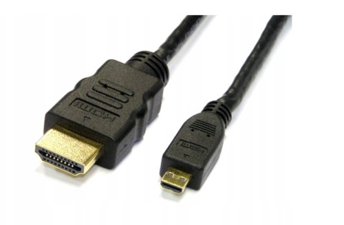 Przewód kabel HDMI/mikro HDMI - mikro  2M HDK78 VITALCO