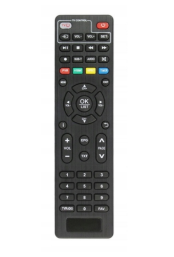 Pilot do tunera / dekodera DVB-T2 Ferguson RCU-31 RCU-33
