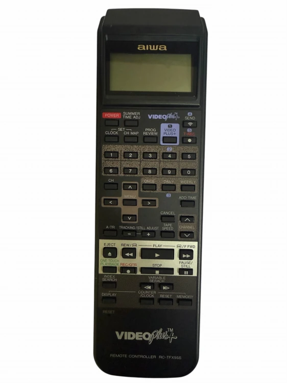 Pilot Aiwa RC-TFX55S VCR Video oryginalny