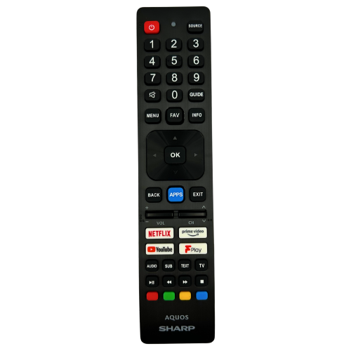 Oryginalny pilot Sharp 40FH7EA ZA 0137N SHW/RMC/0137N 0140N