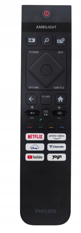 Oryginalny pilot Philips 398GR10BEPHNE100SY GOOGLE AMBILIGHT 398GR10BEPHNE100CR