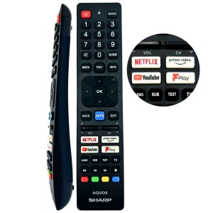 Oryginalny pilot Sharp do TV 50GL4760, 55GL4060, 55GP6160E, 55GP6260E, 55GP7765E