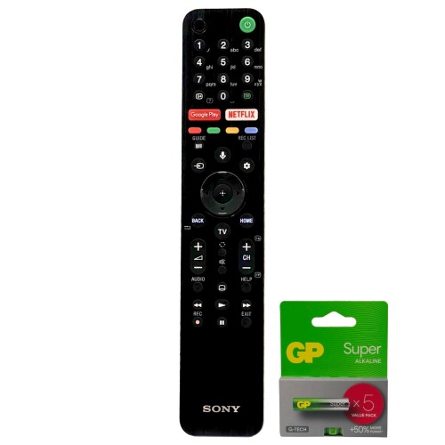 Wysokiej jakosci pilot do TV Sony KD-65XH9005 + zestaw baterii GP