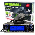 PRESIDENT WASHINGTON radiotelefon amatorski AM/FM/USB/LSB 100W rozblokowany