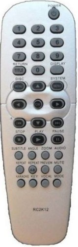 Pilot za Philips DVD RC2K12 - IR1031