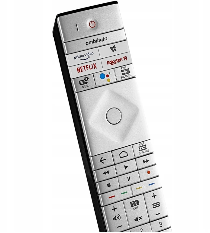 Oryginalny pilot Philips 48OLED806/12 / 65PUS9206 mikrofonem radiowy  podświetlenie