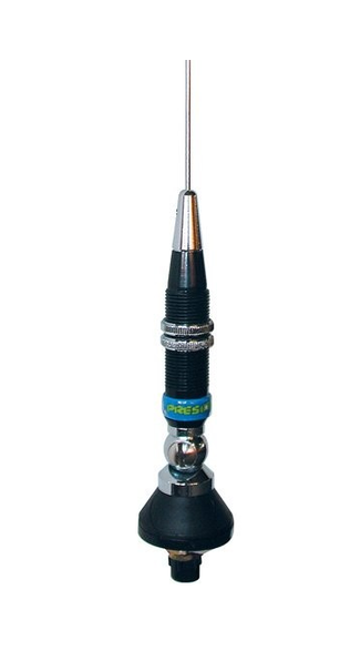 ANTENA CB PRESIDENT IOWA oryginał 102cm +4dBi 1/2f + przewód + wtyk CB-UHF