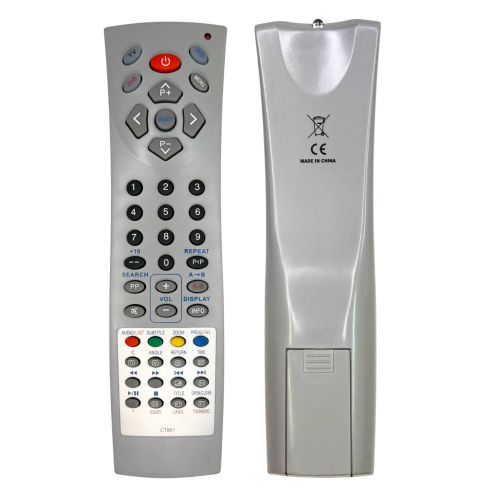 Pilot Vestel RCT10 TV+DVD IR851 RC5010 ALBA INNE