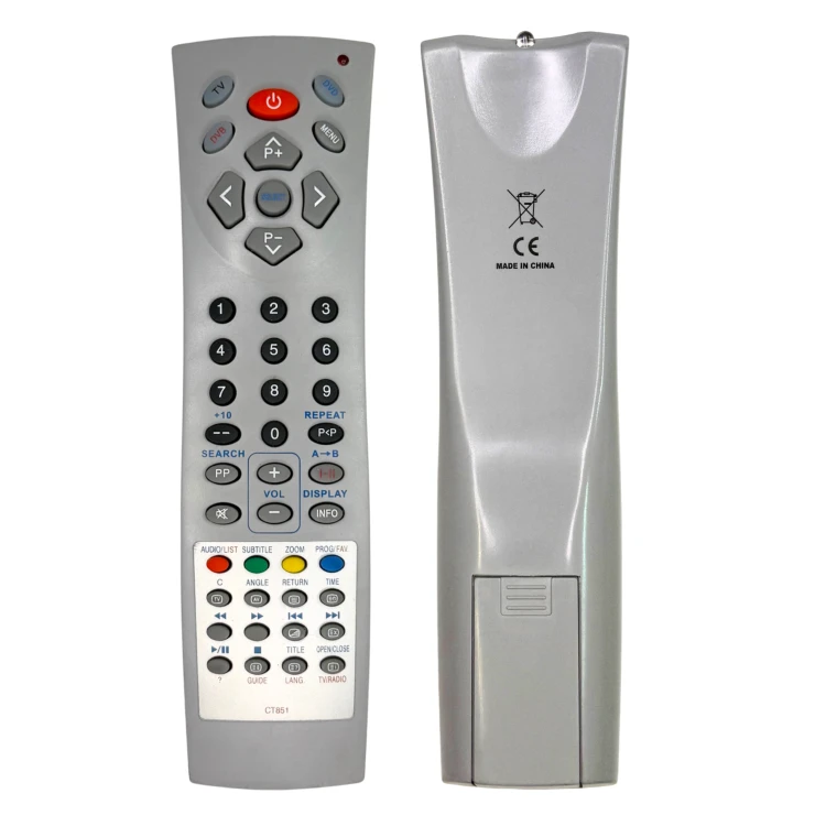 Pilot Vestel RCT10 TV+DVD IR851 RC5010 ALBA INNE