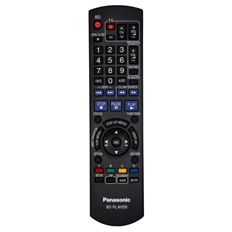 Pilot Panasonic N2QAYB000185 BD BLUE RAY PLAYER