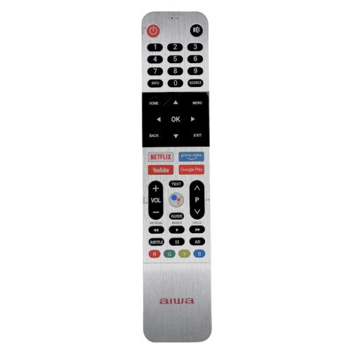 Pilot AIWA LED326HD LED406FHD LED436UHD z mikrofonem i Google asystent