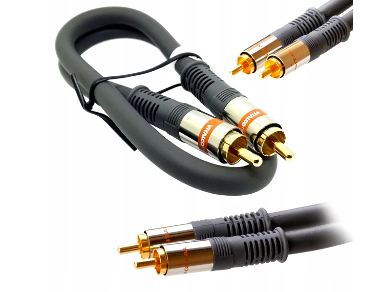 Kabel przewód 1RCAx1RCA COAXIAL 10M RKD150 cinch VITALCO