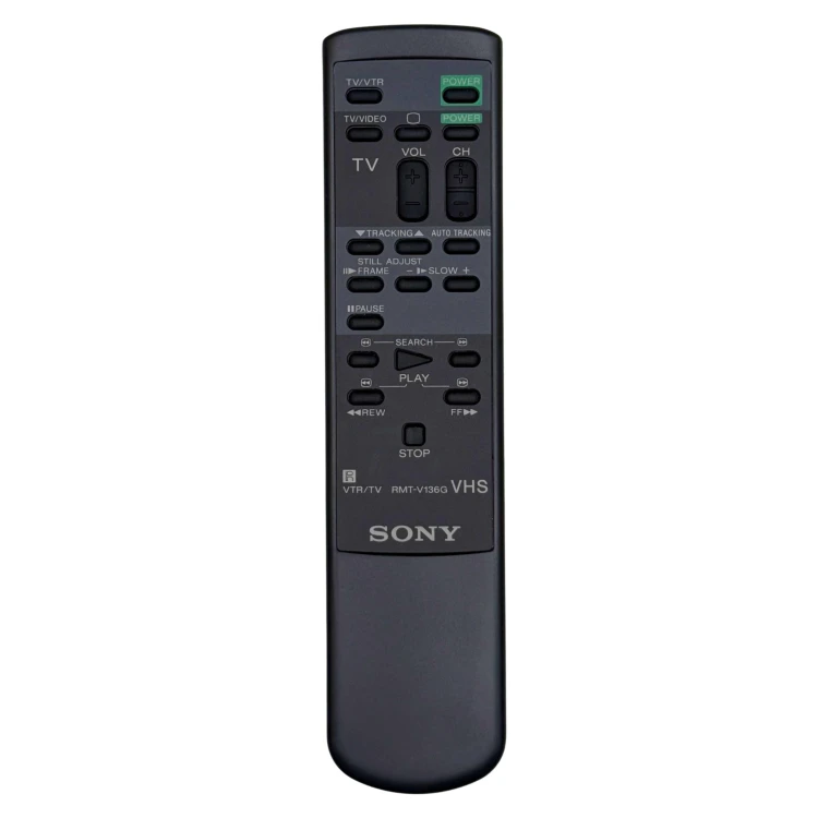 Pilot Sony RMT-V136G oryginalny VCR do magnetowidu