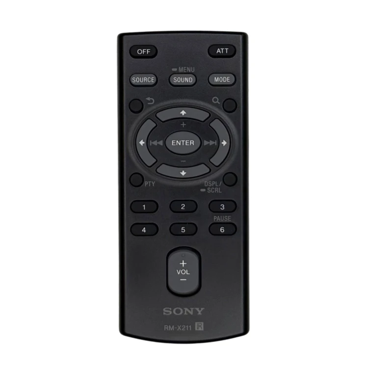 PILOT SONY RM-X211 ORYGINAŁ do RADIO SAMOCHODOWE