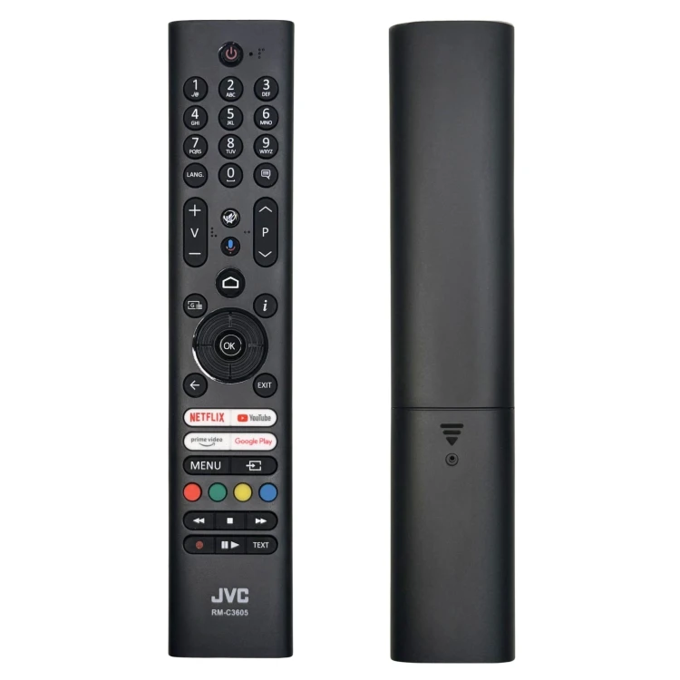Pilot JVC RM-C3605 oryginalny do telewizora Smart TV z mikrofonem RC45190