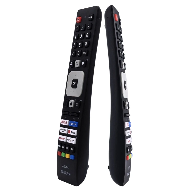 Oryginalny pilot Sharp do Tv 32HF3765E 32HF3665E  32HF3465E 32HF3365E 32HF3265E  Google TV