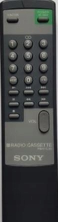 Pilot Sony  RMT-C35 RADIO CASSETTE oryginalny