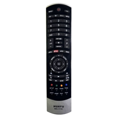 Pilot uniwersalny zamienny Toshiba HUAYU RM-L1178+ 3D LCD czarny