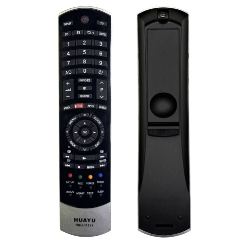 Pilot uniwersalny zamienny Toshiba HUAYU RM-L1178+ 3D LCD czarny