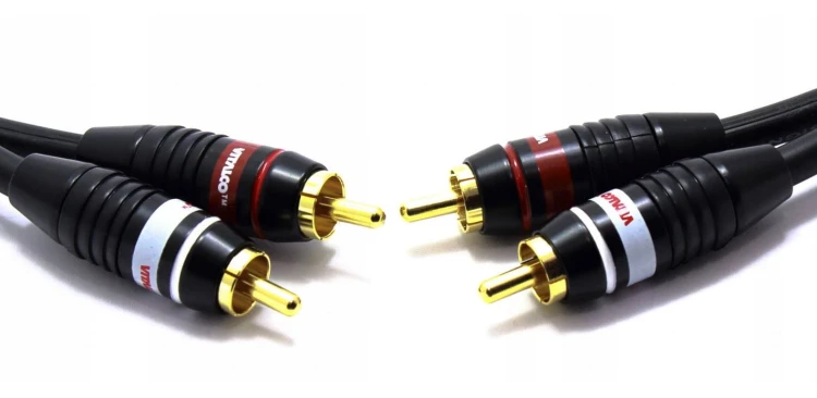Przyłacze kabel 2XRCA 3M RKD400 Vitalco premium cinch x 2