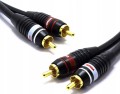 Przyłacze kabel 2XRCA 3M RKD400 Vitalco premium cinch x 2