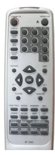 Pilot za Philips DVD RECORDER 996500027120 = IR1040
