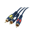Kabel przewód 3XRCA ŁEZKA 12M RK32 VITALCO 3 x cinch