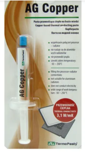 Pasta termoprzewodząca (miedź) 1,5ml