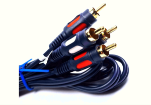 Kabel przewód 2XRCA - 2XRCA CHINCH 2- RCA łezka 3m RK230 Vitalco