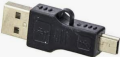 Adapter Złacze USB wtyk mini USB 5P - wtyk USB A meskie