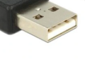 Adapter Złacze USB wtyk mini USB 5P - wtyk USB A meskie