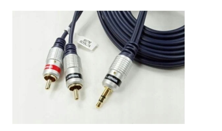 Przyłącze JKD10 wtyk 3,5 2*wtyk RCA digital 20m Vitalco JACK 2RCA CINCH