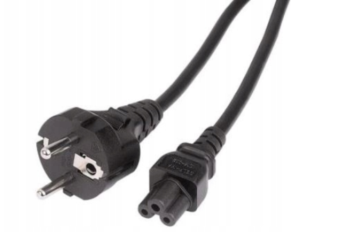 Kabel zasilający koniczynka 3 pinowy Talvico do zasilaczy 1,2 m