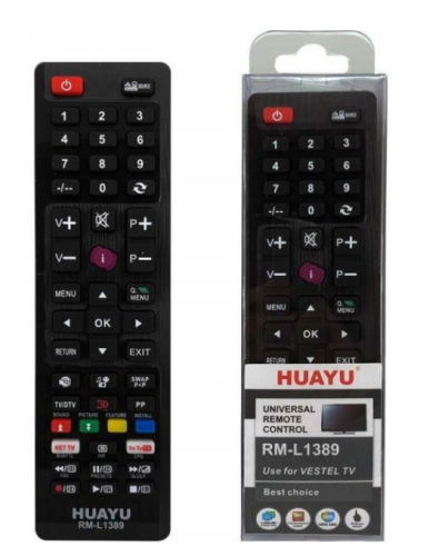 PILOT RM-L1389 VESTEL TELEFUNKEN TOSHIBA