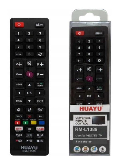 PILOT RM-L1389 VESTEL TELEFUNKEN TOSHIBA