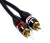 Kabel przewód cinch 2XRCA 1M RKD400 VITALCO PREMIUM