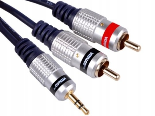 Kabel przewód Jack x2RCA 7,5M JACK-2XCHINCH digital JKD10