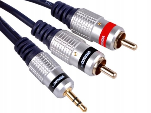 Kabel przewód Jack x2RCA 7,5M JACK-2XCHINCH digital JKD10