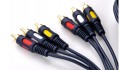 Kabel 3XRCA - 3XRCA CINCH 3- RCA łezka 3m RK32 Vitalco