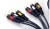 Kabel cinch x 3 3XRCA - 3XRCA CHINCH 3- RCA łezka 0,5m 50cm RK32