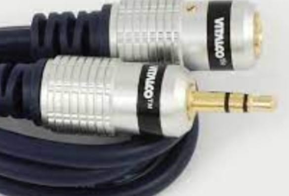 Kabel przewód Jack-Jack wtyk gniazdo JKD40 2,5m przedłużacz