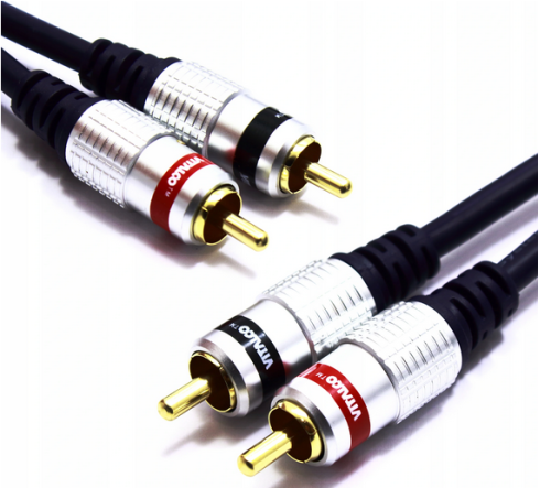 Kabel przewód 20m 2XRCA - 2XRCA CHINCH 2*RCA VITALCO RKD200