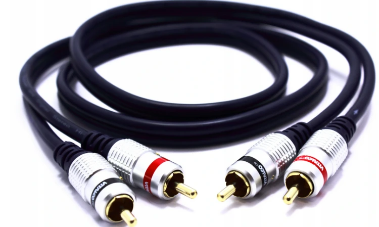 Kabel przewód 20m 2XRCA - 2XRCA CHINCH 2*RCA VITALCO RKD200