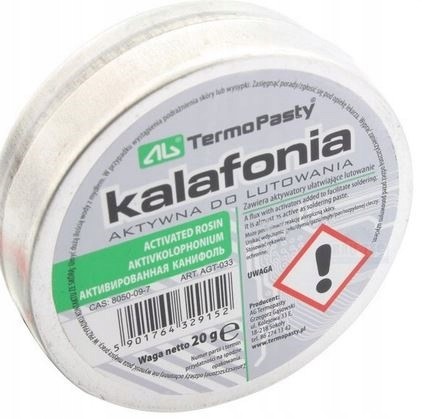 Kalafonia aktywna do lutowania 20G