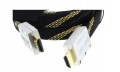 Kabel przewód HDMI-HDMI V1,4 PŁASKIE przyłącze 5M hdk52