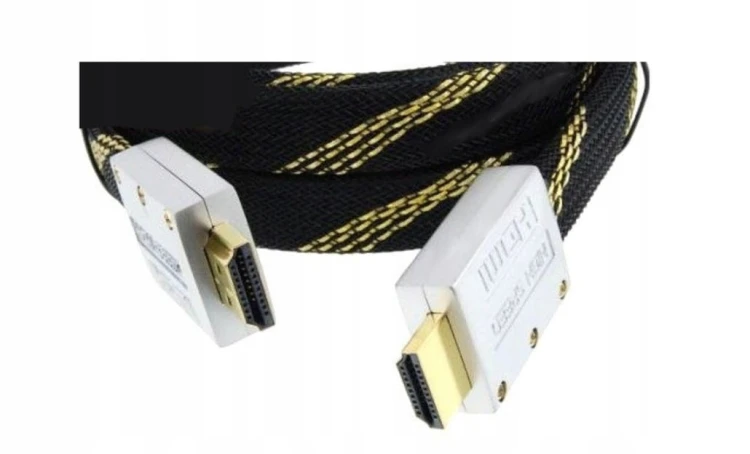 Kabel HDMI-HDMI V1.4 płaskie przyłącze V1.4 3m Vitalco hdk52