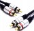 Kabel RCA Vitalco RKD200 3m - Krystalicznie Czysty Dźwięk, Pełna Niezawodność
